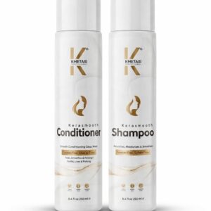 KMETAXI KERASMOOTH SHAMPOO - CONDITIONER COMBO